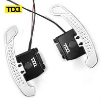 Palancas de Cambio Magnéticas de Fibra de Carbono TDD LED para Chevrolet Corvette C8 2019- Volante