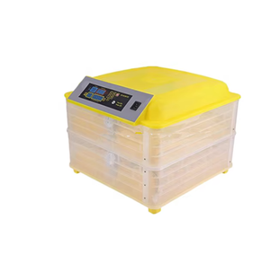 Incubateur et éclosoir automatique pour poulets et volailles, <span class=keywords><strong>100</strong></span> œufs, neuf, 220V, matériau PP, taux d'éclosion de 98% - Product Image 1