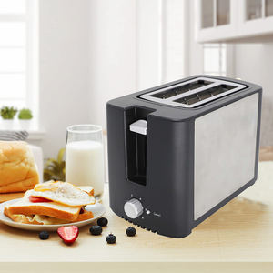 محمصة خبز الأفضل تقييمًا بشريحتين مع فتحة واسعة وصينية قابلة للفك قابلة للإزالة محمصة خبز مع كيس/وظيفة إلغاء <span class=keywords><strong>2</strong></span> شريحة محمصة خبز - Product Image 4