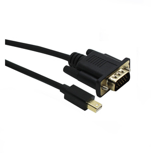 <span class=keywords><strong>Mini</strong></span> <span class=keywords><strong>Displayport</strong></span> Dp <span class=keywords><strong>a</strong></span> <span class=keywords><strong>Vga</strong></span> 0,5 M 1m 2m 3M Cable macho <span class=keywords><strong>a</strong></span> macho 1080p cable - Product Image 1
