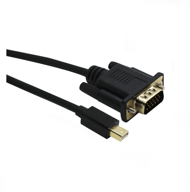 Mini Displayport Dp to Vga 0.5m 1m 2m 3m Cable Male to Male 1080p Cable