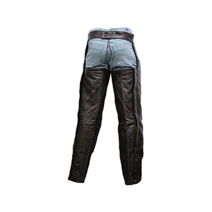 Pantalon d'équitation Western-équestre de couleur et de logo personnalisés pantalon de protection-sécurité en cuir de cow-boy pour motards - Product Image 2
