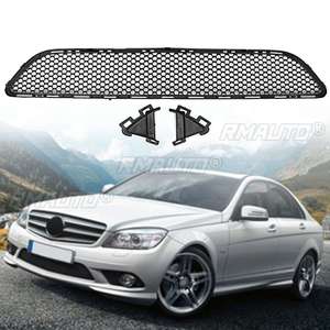 ตะแกรงกันชนหน้าล่าง W204 สำหรับ Mercedes Benz C-Class AMG W204 ปี 2008-2014 ตะแกรงกันชนหน้าล่างแบบ Racing - Product Image 4