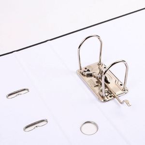 YY57 3 Inch PVC PP Paper Lever Arch File <b>Plastic</b> Clip Board Metal <b>Edge</b> Protectors Customized logo Printing in Spine - Product Image 5