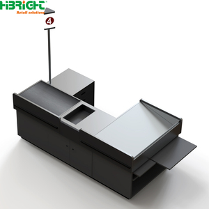 Mostrador de Caja Moderno para Comercio Minorista, Estación de Pago POS para Supermercados y Tiendas de Conveniencia - Product Image 1