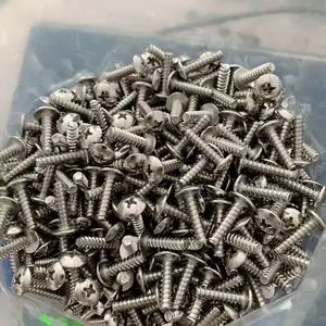 304 316 Stainless Torx Taping Plastic Screw Pan/flat Cross Head Pt Thread Forming Screws For Plastic Bolts And Nuts Rivets