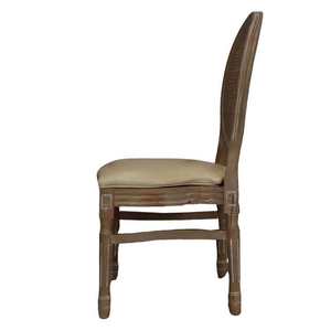 Venta al por mayor evento antiguo viñedo comedor madera ratán respaldo <span class=keywords><strong>Luis</strong></span> sillas para Hotel restaurante - Product Image 5