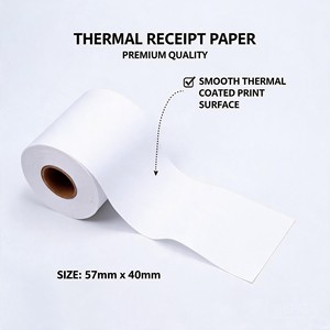 Rotoli Termici Premium per Scontrini POS, Senza BPA, Larghezza 57mm 80mm, Compatibili con Stampanti per Registratori di Cassa Epson Star Bixolon - Product Image 4