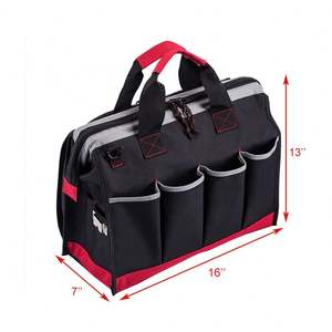 Bolsa de Herramientas para Electricista de Alta Resistencia, Personalizada OEM, Poliéster Impermeable 1680D, Bajo MOQ, Fabricante - Product Image 5