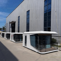 Maison-Hôtel Modulaire Intelligente et Écologique Préfabriquée Chinoise, Type Capsule Spatiale Etong pour Solutions de Projets