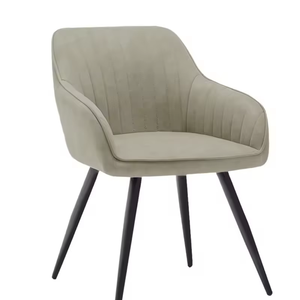 Silla dorada de lujo, <span class=keywords><strong>barata</strong></span>, nórdica, moderna, venta al <span class=keywords><strong>por</strong></span> mayor, juegos de Metal para el hogar, muebles de espera de terciopelo, sala de estar, sofá con acento, sillas - Product Image 4