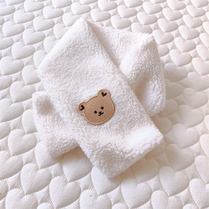 Écharpe d'hiver pour enfants ensemble automne et hiver coupe-vent épaissi chaud Protection du cou pour garçons et filles automne hiver bébé écharpe - Product Image 6