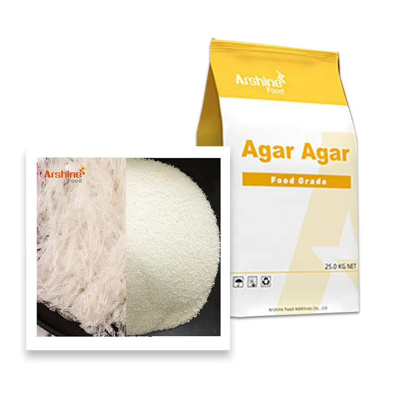 Agar Granel 25Kg puro Agar polvere estratto in polvere 900 1000 1200 forza sfuso 25Kg polvere Agar organico