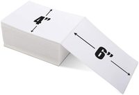 Rouleau d'étiquettes thermiques auto-adhésives de 4x6 pouces pour étiquettes d'expédition thermique directes fanfold d'imprimante thermique