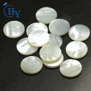 Bán Buôn Tự Nhiên Màu Hồng Nút Vỏ Vòng Mẹ của Ngọc Trai Nút Ngọc Trai Vỏ Đĩa Hạt Cho Thiết lập Đồ Trang Sức - Product Image 5