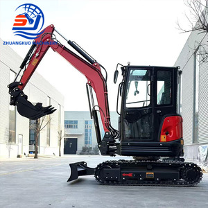 ENVÍO GRATUITO Mini Excavadora Kubota con Motor de 3.5 Toneladas, Certificación CE y EPA, Micro Excavadora para Jardín - Product Image 1