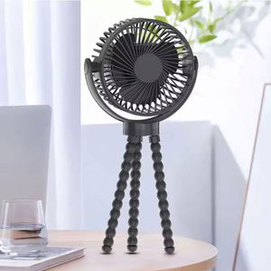 5200mAh <b>Rechargeable</b> Mini Octopus Fan - USB Portable Fan for Outdoor Camping & Campground Leisure - Product Image 4