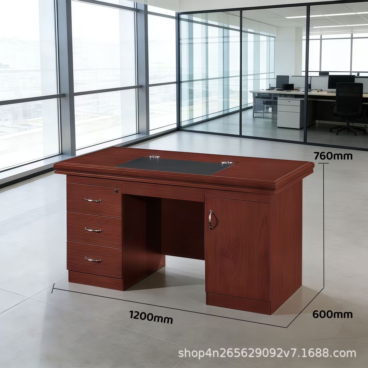 1.2-meter office computer desk - Model 2006