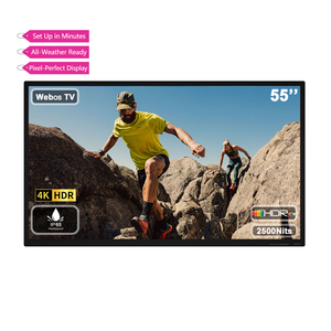 Téléviseur intelligent extérieur étanche 65 pouces 2500 nits IP65, écran publicitaire mural, équipement d'affichage extérieur au sol - Product Image 1