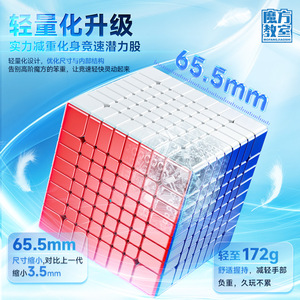 Magic Domain 8x8 Cubo de Rubik magnético V3, juguete educativo de velocidad suave para adolescentes y adultos - Product Image 4
