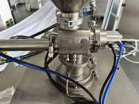 Machine de remplissage quantitative semi-automatique à buse unique pour pâte à eau crème et chocolat avec remplisseur chauffant
