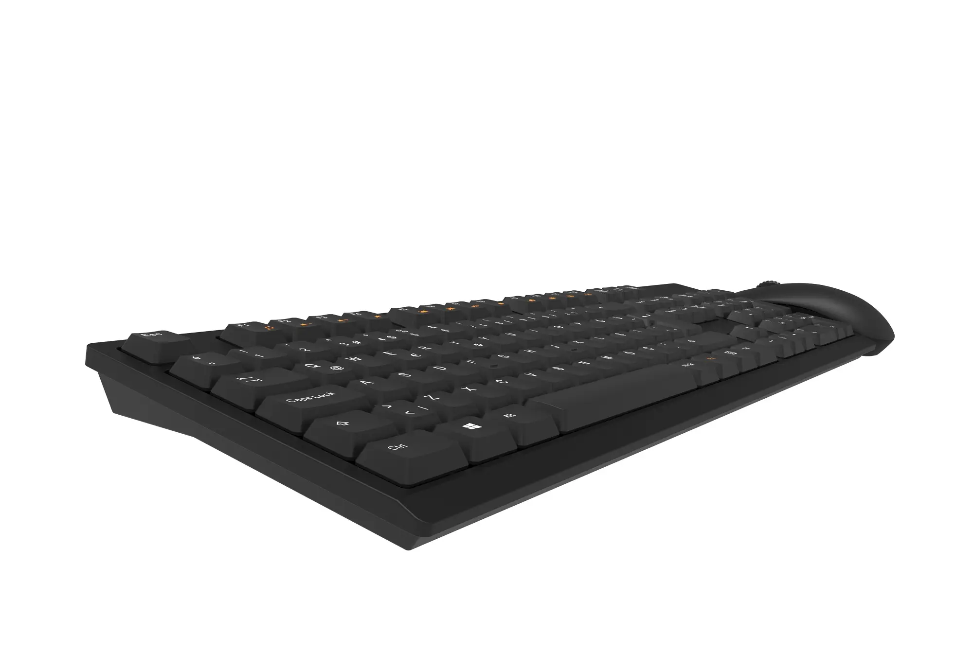 Kantor Kabel Keyboard KB251 Tanpa Cahaya Ukuran Ultra Thin Multimedia Keyboard Digunakan untuk Rumah Kantor