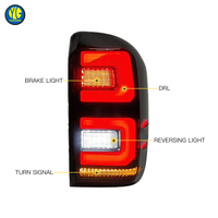 Feux arrière YU GUANG pour Toyota Rav4, lampes LED, accessoires de voiture, feux arrière 2000-2004, mise à niveau des feux arrière LED