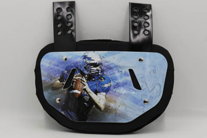 Plaque arrière de football américain YOUNGSON à motif imprimé par transfert d'eau, haute résistance aux chocs, étanche à l'eau - Product Image 4