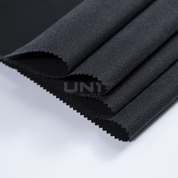 Entoilage tissé sergé de polyester personnalisé Entoilage fusible adhésif fort