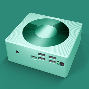 Sans ventilateur 12e DDR4 16G M.2 HD 4K Affichage 2 LAN WIFI Win10 11 Linux Ordinateur de jeu Mini Pc computador gamer - Product Image 4