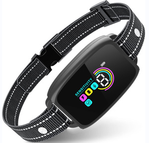 <span class=keywords><strong>Collar</strong></span> de Adiestramiento para Perros 2 en 1, Electrónico, Antiladridos, Impermeable, Ajustable, con Vibración y Descarga, Recargable, en Oferta - Product Image 1