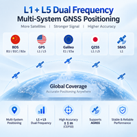 Module de positionnement GNSS double bande AT9850 L1 L5 BDS GPS Galileo QZSS SBAS 1m 10Hz RS232 1PPS pour la synchronisation et la navigation