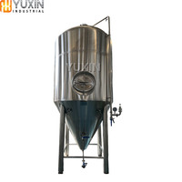Cuve de Fermentation Conique en Acier Inoxydable pour Bière et Kombucha