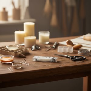 Mèches de bougies Ilan 10 mm 30 pièces pour la fabrication de bougies - Product Image 2