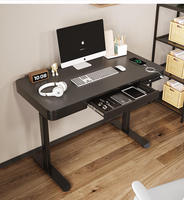 Bureau d'ordinateur debout ascenseur électrique bureau d'apprentissage avec tiroir ascenseur bureau filaire Charge rapide
