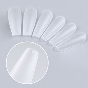 <span class=keywords><strong>Precio</strong></span> de fábrica, productos de belleza personalizados de alta calidad, uñas postizas naturales reutilizables, <span class=keywords><strong>puntas</strong></span> de uñas de Gel UV transparentes DIY - Product Image 4