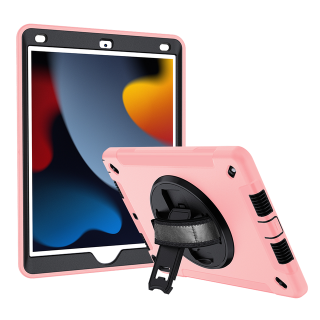 Tablet Protective Case for iPad 10.2 2019/2020/2021 PU+PC+TPU Shockproof Slim Fashionable Case Multi Colors Wholesale in Stock