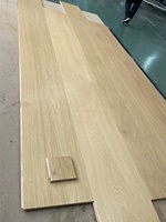 Parquet en chêne ingénierie de qualité AB, finition mate, brossé clair, huilé pour extérieur, système à languette et colle