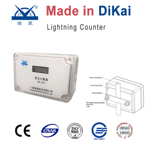 DK OEM Design Hot Sale <strong>lightning</strong> <strong>Arrester</strong> Counter Waterproof IP67 Surge Counter - Product Image 5