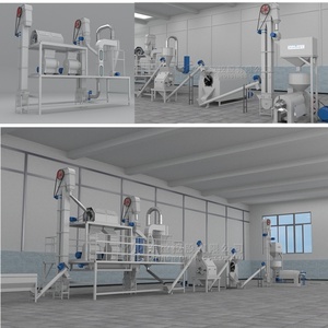 Palm hạt nhân khai thác dầu Máy chế biến cọ hạt nhân Cracker và tách Máy cọ hạt nhân expeller pke trong Nigeria - Product Image 2