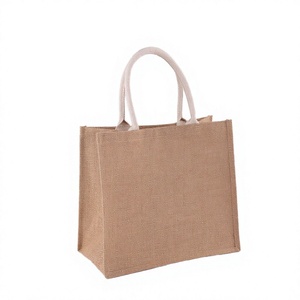 Sacs fourre-tout 34*40cm 100% coton avec poignée longue, réutilisables, doublure imperméable, logo personnalisé imprimé en sérigraphie, pour mariage - Product Image 3