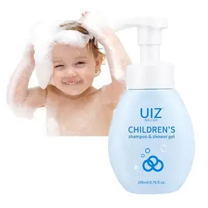 100% Natural 2 In 1 Baby'S Shampoo And Body Wash Relief Of Itching Mild Kids Shampoo Shower Gel