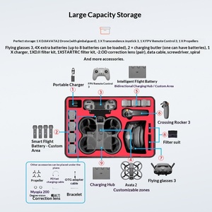 Boîte de rangement étanche et anti-explosion <span class=keywords><strong>STARTRC</strong></span> pour drone <span class=keywords><strong>Avata</strong></span> 2 - Product Image 5