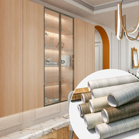 1260mm ahşap tahıl sert pvc folyo vinil membran levhalar ahşap vakum pres PVC Film kurulu şal toptan ucuz fiyat