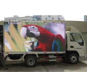 960x960mm panel 7000cd super bright high definition P3 P4 P5 outdoor advertising mobile vehicle led display trailer