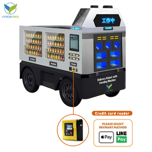 VFresh Leading Techology Innovative Design for Outdoor Delivery <strong>Robot</strong> with Vending Machine - Product Image 5