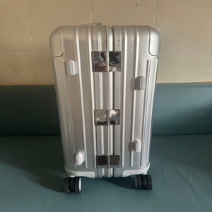 Vente directe d'usine, valise de voyage universelle légère et imperméable en alliage d'aluminium de 20 pouces, de luxe, avec roulettes, vente en gros - Product Image 4