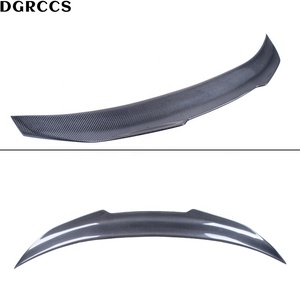 For Q50 Q50S Q50L PSM Style Carbon Fiber Rear Spoiler Trunk Wing 2013-2023 Carbon Fiber - Product Image 5