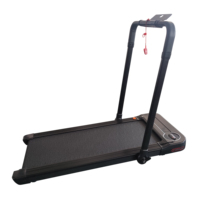 Tapis de course et de marche 2-en-1 robuste avec haut-parleur et application Fitshow JF-H-425D-2A – Offre Spéciale