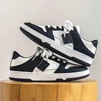 Haute qualité marques de luxe chaussures pour hommes et hommes en cuir PU chaussures de créateur hommes célèbre marque formateur Skateboard baskets